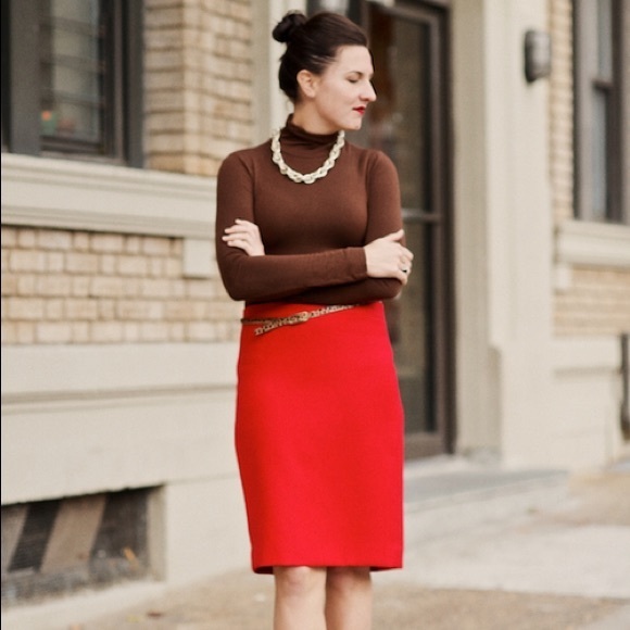 Pencil Skirt By J Crew 